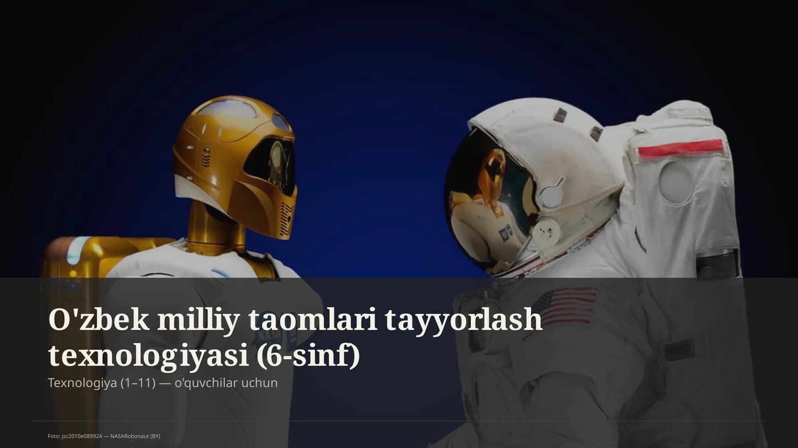 O'zbek milliy taomlari tayyorlash texnologiyasi (6-sinf)