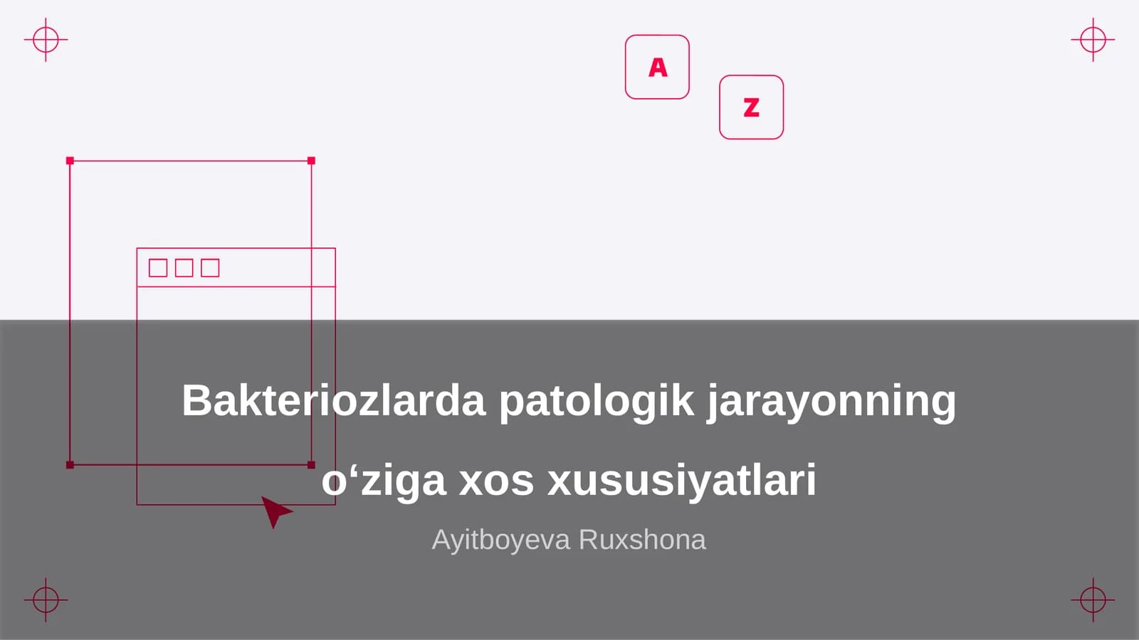 Bakteriozlarda patologik jarayonning o‘ziga xos xususiyatlari