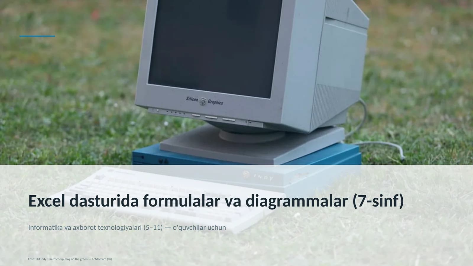 Excel dasturida formulalar va diagrammalar (7-sinf)