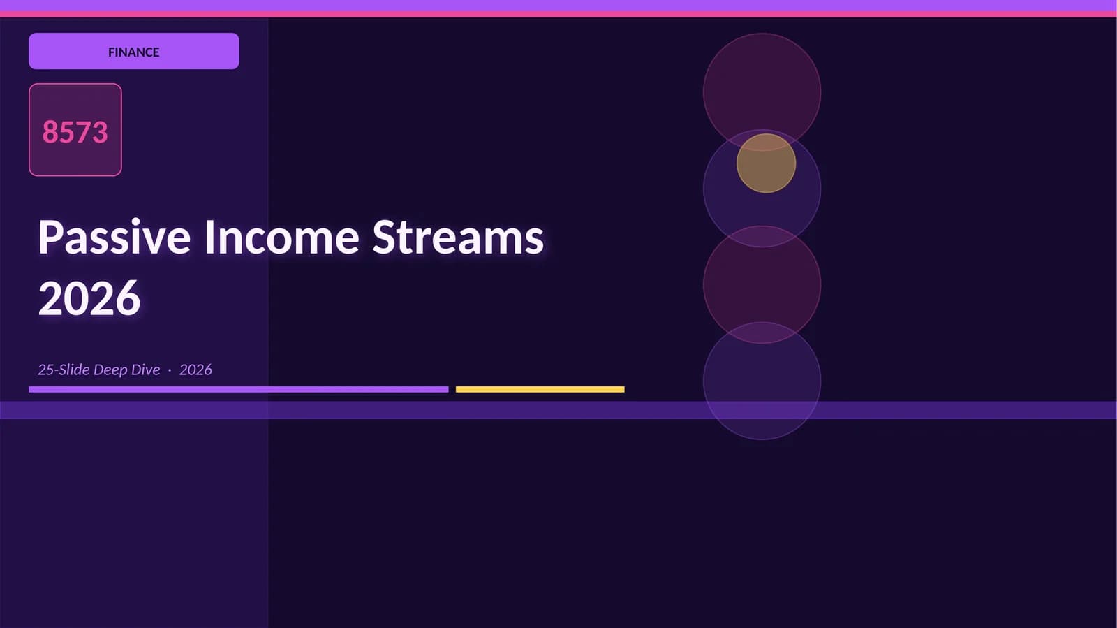 Passive Income Streams 2026