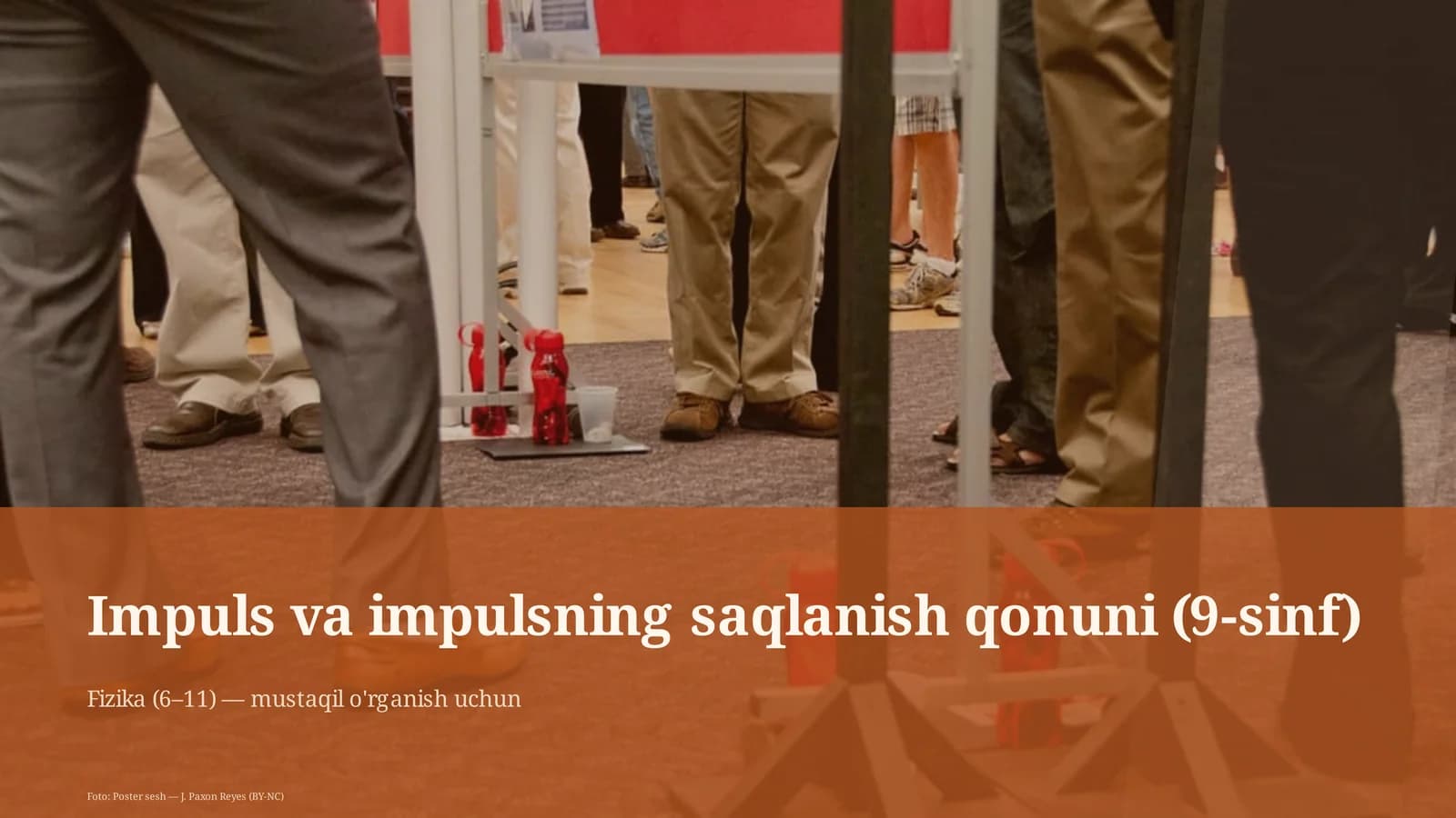 Impuls va impulsning saqlanish qonuni (9-sinf)