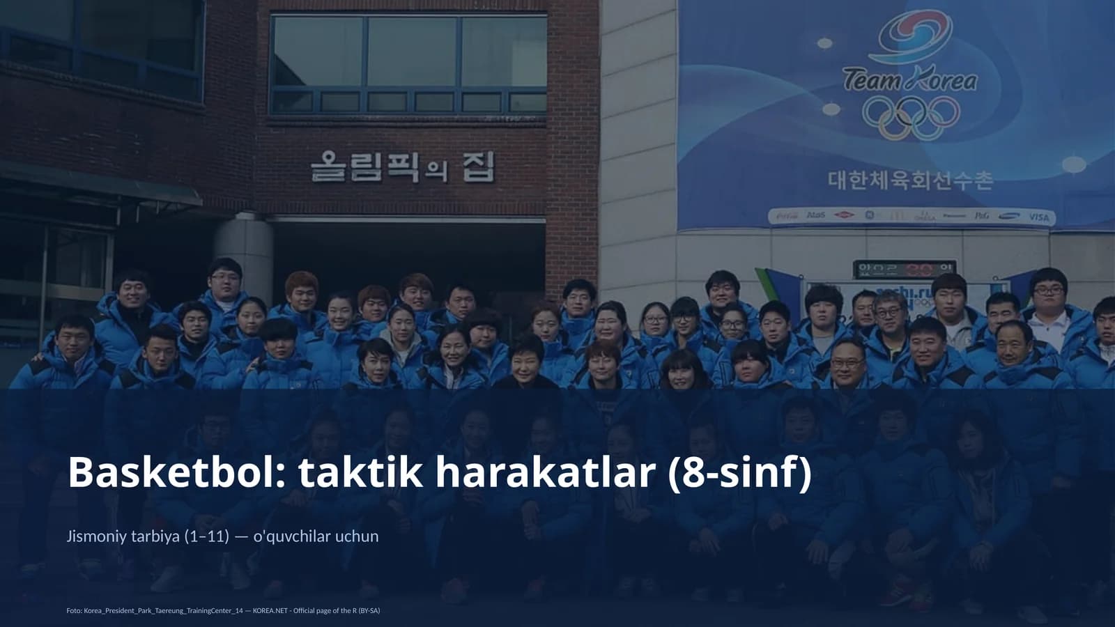 Basketbol: taktik harakatlar (8-sinf)