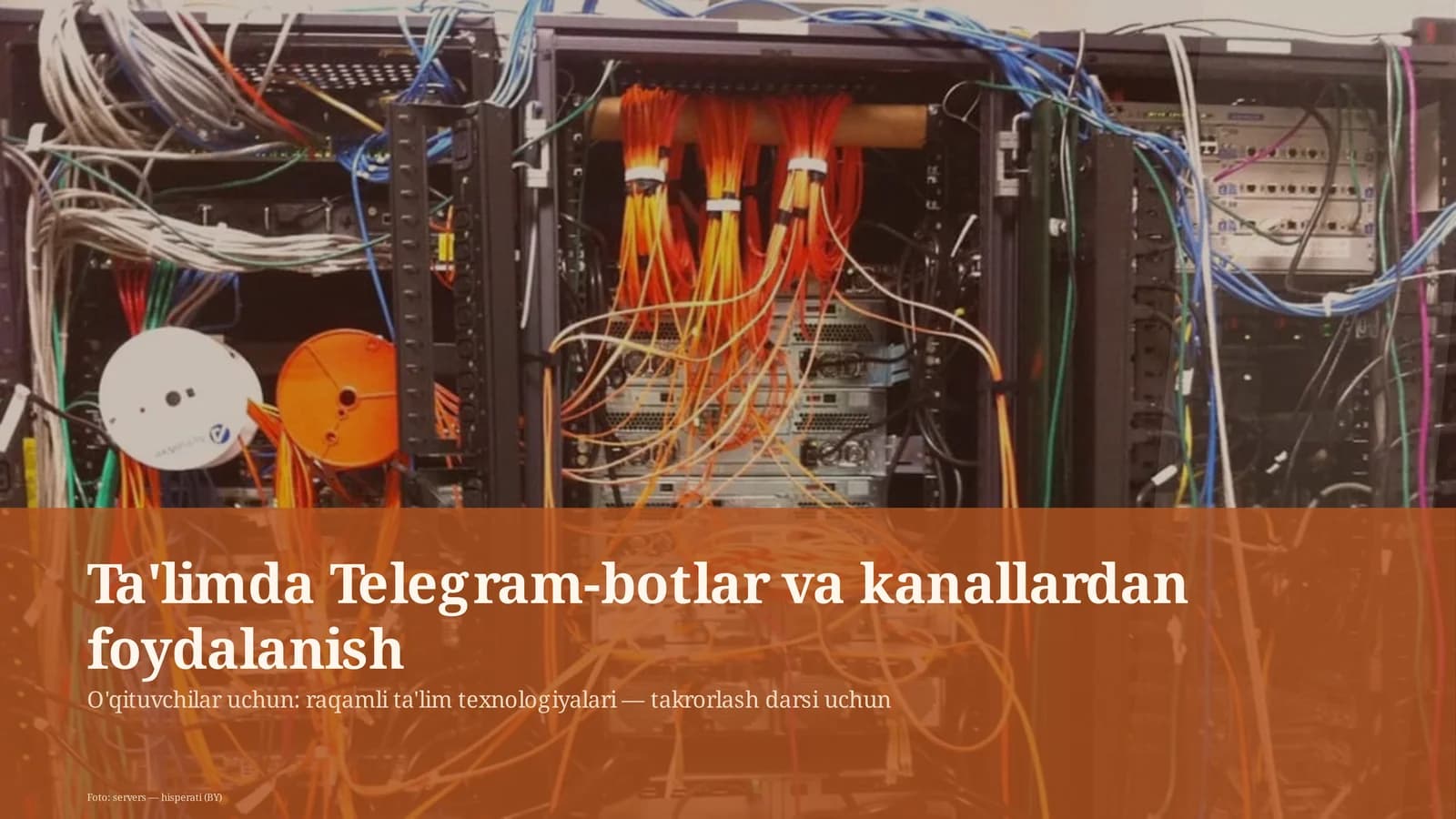 Ta'limda Telegram-botlar va kanallardan foydalanish