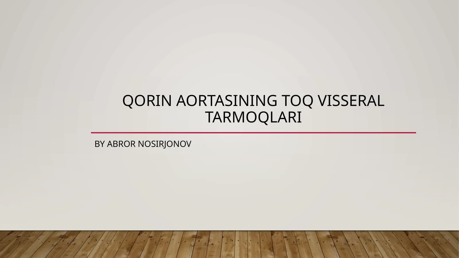 Qorinaortasining to'qvisserallar tarmoqlari