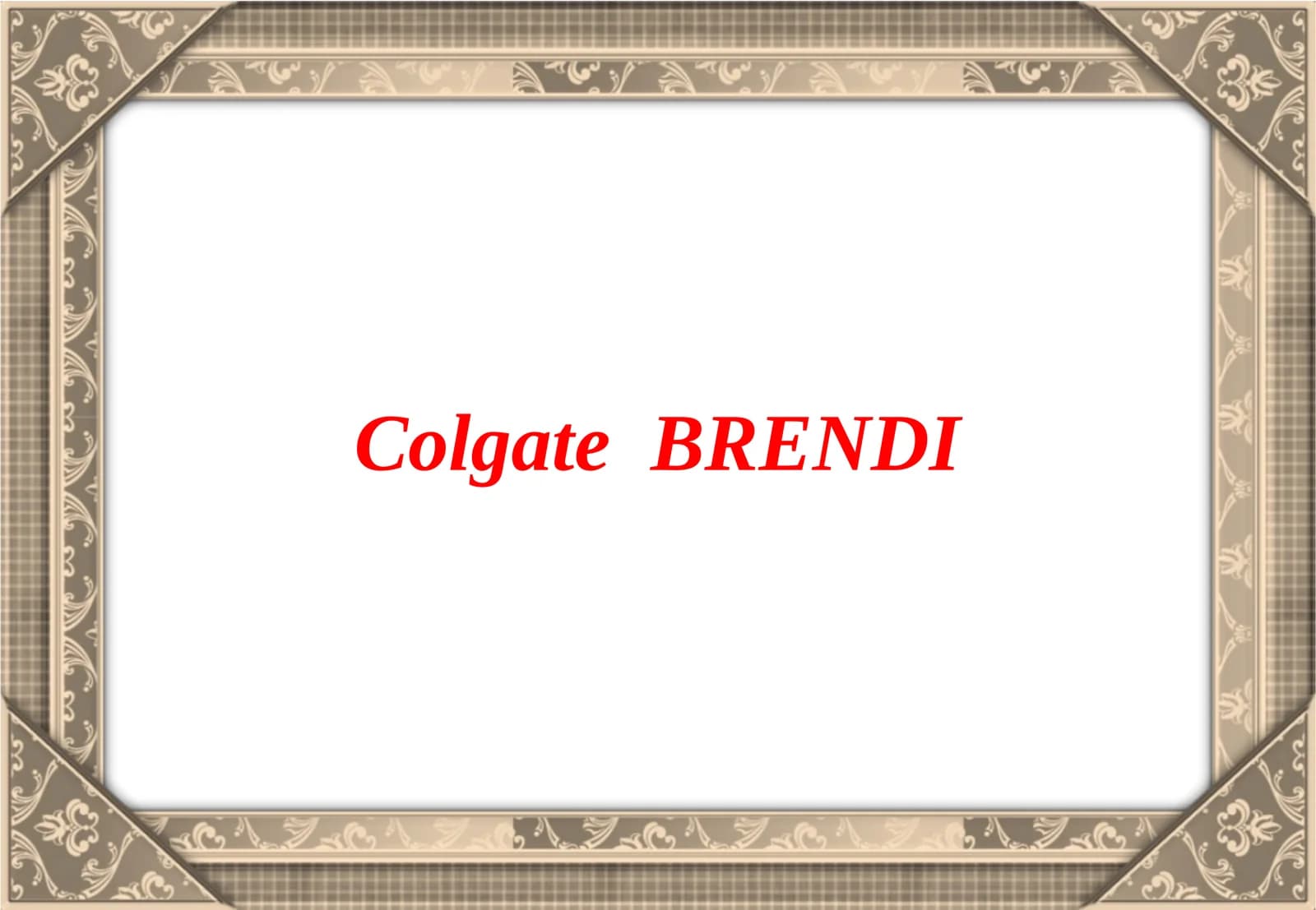 Colgate BRENDI