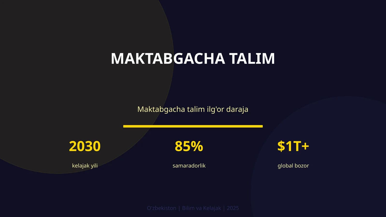 Maktabgacha talim