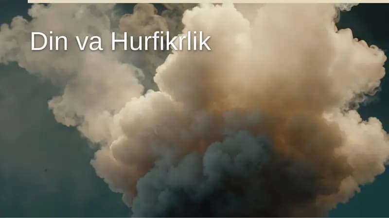 Din va Hurfikrlik