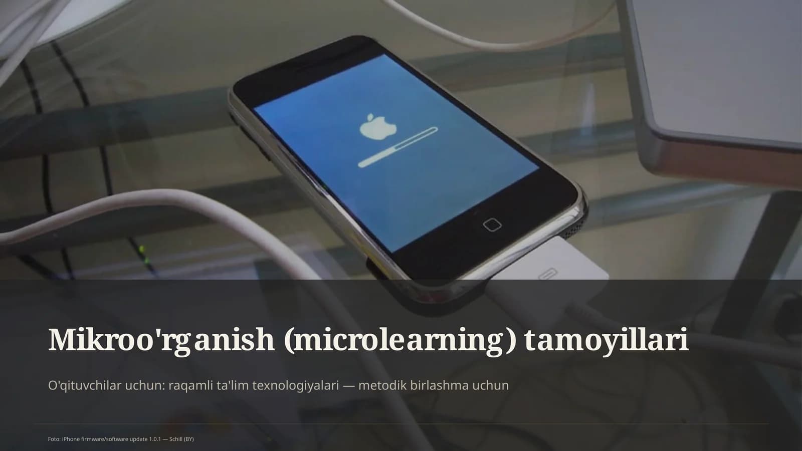 Mikroo'rganish (microlearning) tamoyillari