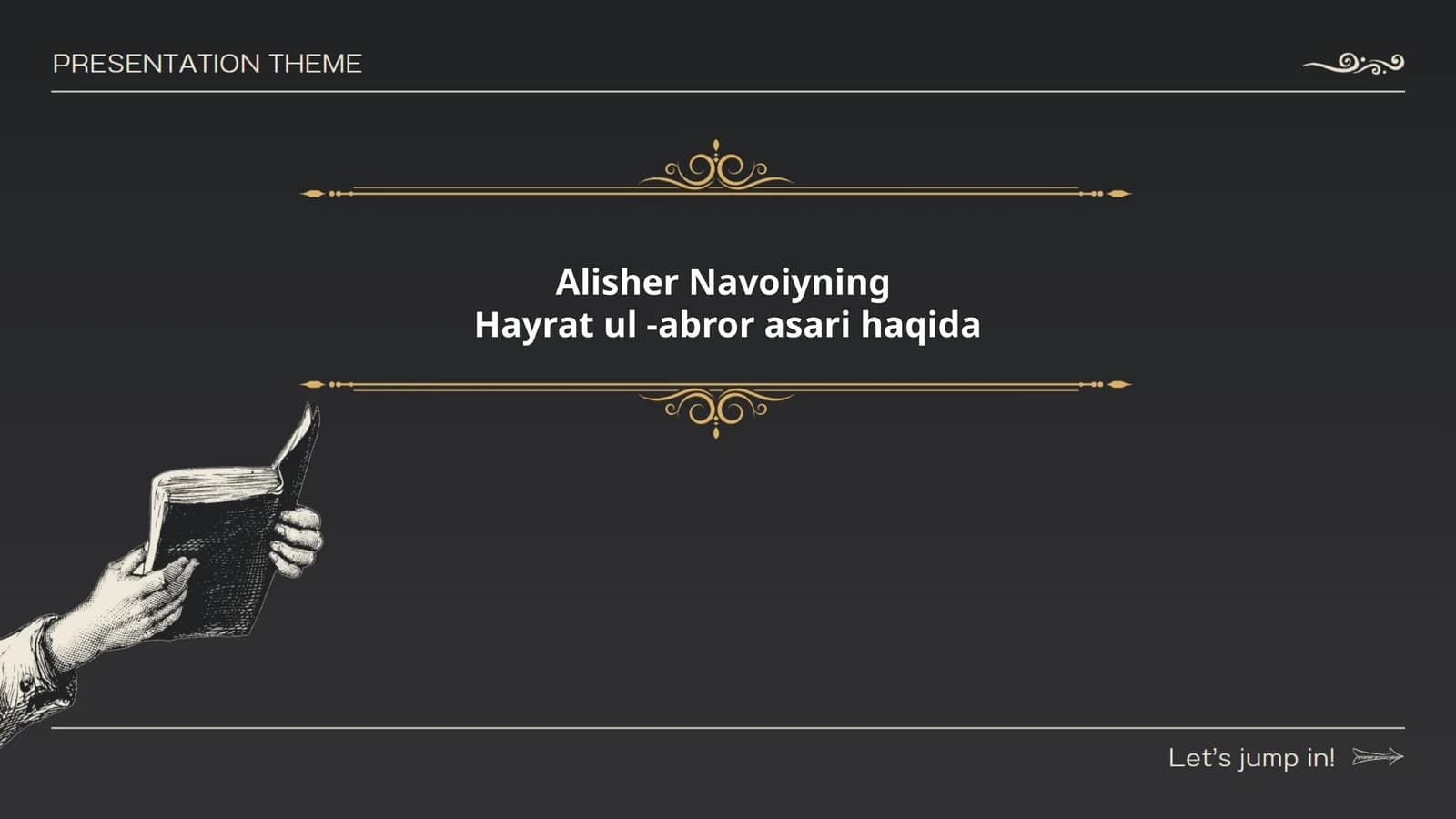 Hayrat ul-abror asari haqida