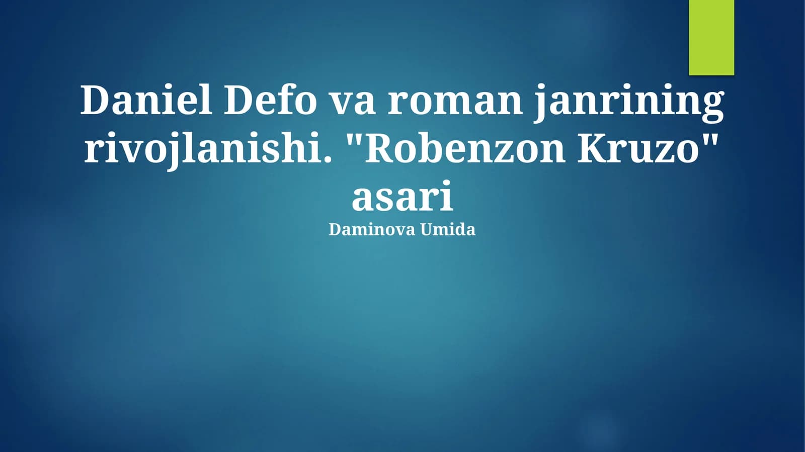 Robinson Kruzo