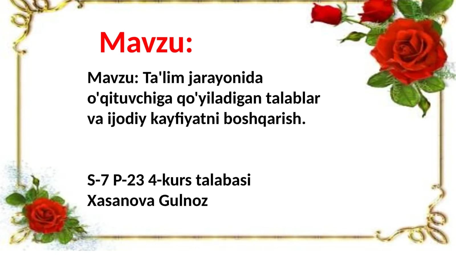 Ijodiy kayfiyatni boshqarish