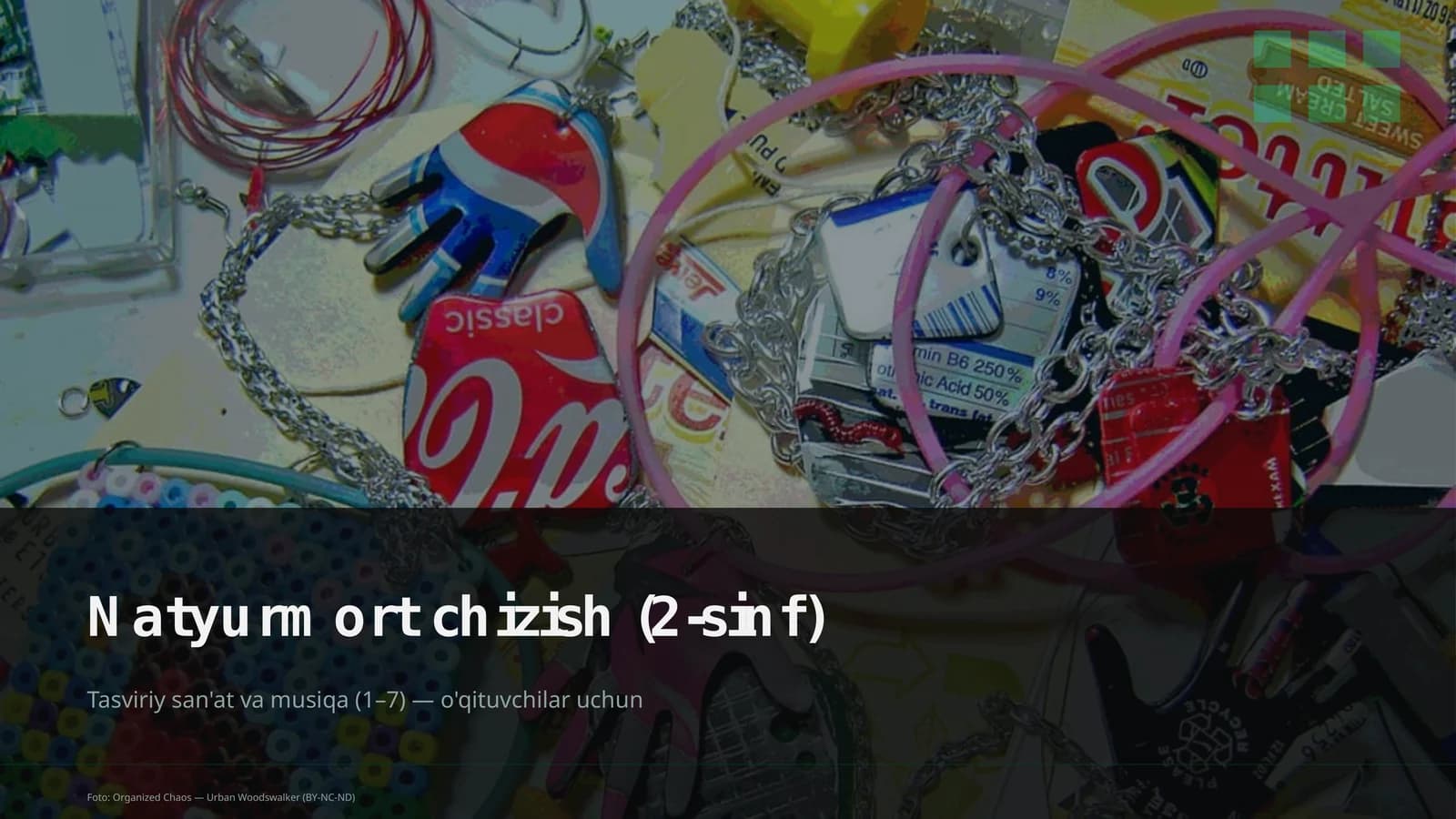 Natyurmort chizish (2-sinf)