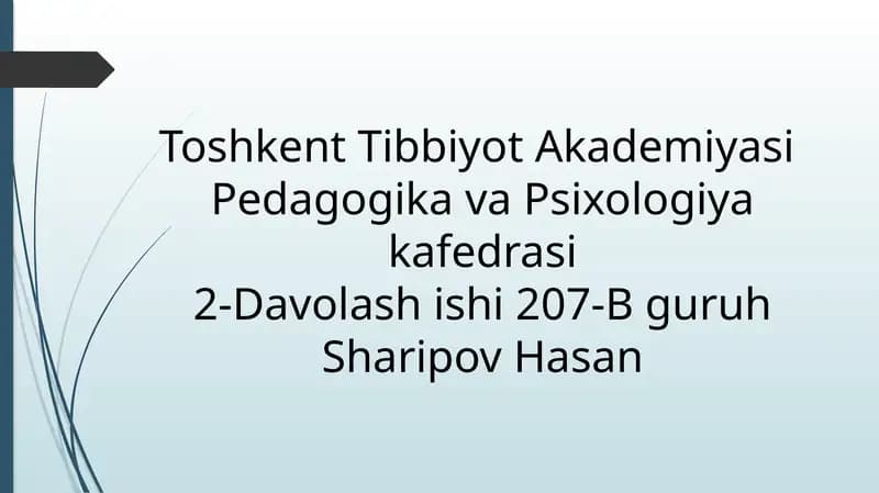 Xotira: ma’lumotlarni mustahkamlash yo’llari, usullari, vositalari
