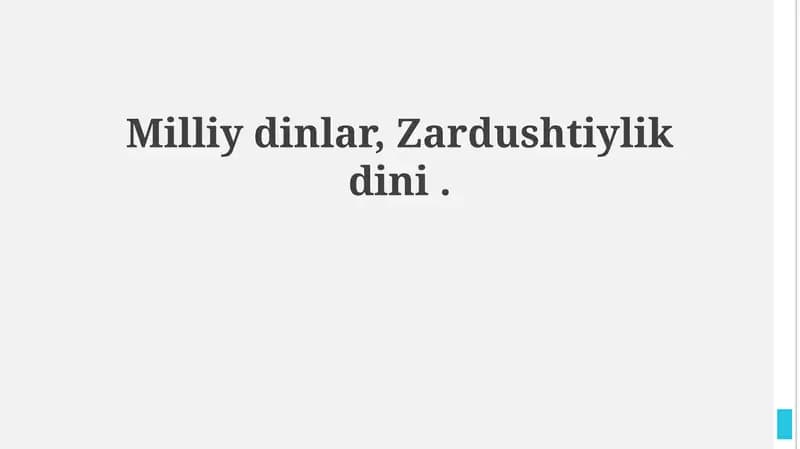 Zardushtiylik dini