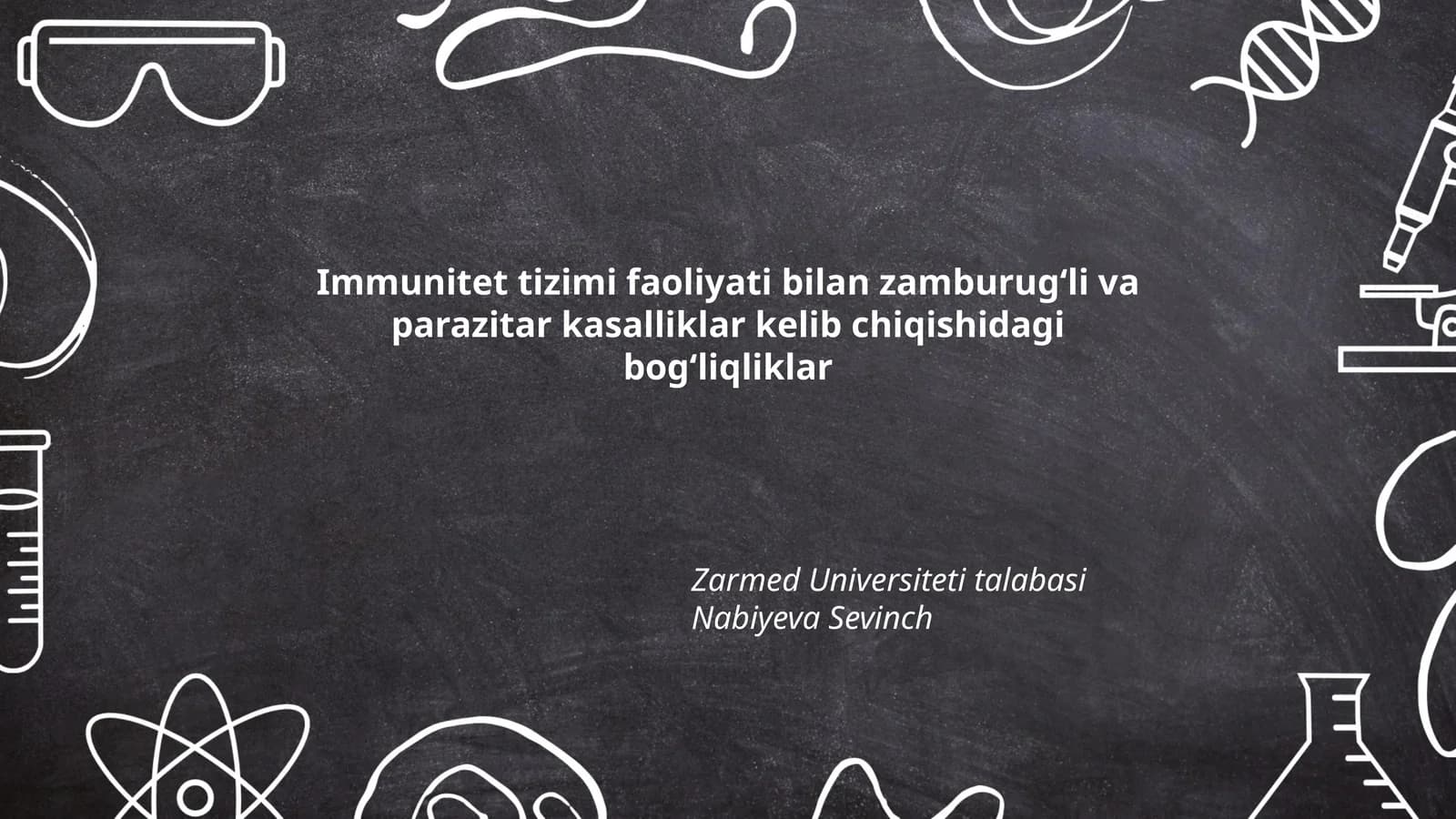 Immunitet Tizimi va Zamburug'li va Parazitar Kasalliklar