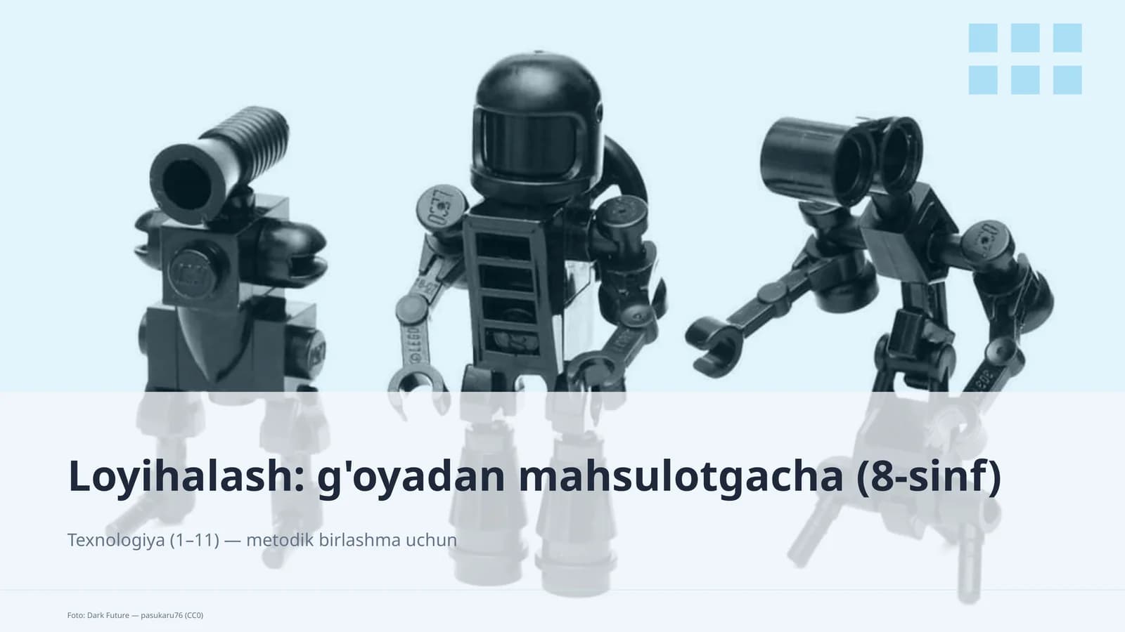 8-sinf Loyihalash: G'oyadan Mahsulotgacha