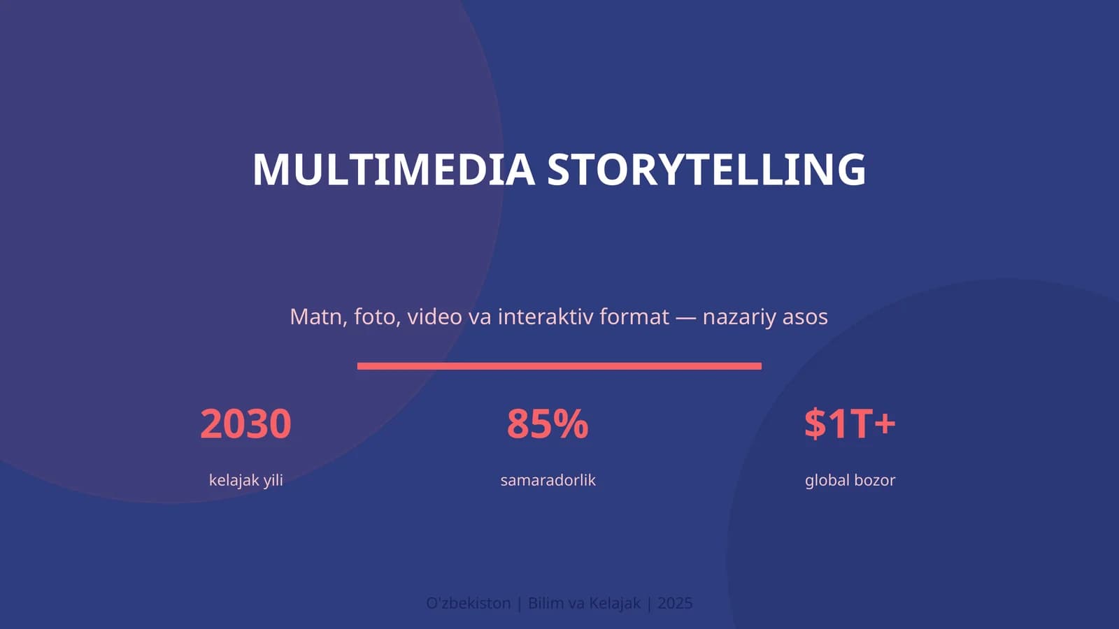 MULTIMEDIA STORYTELLING