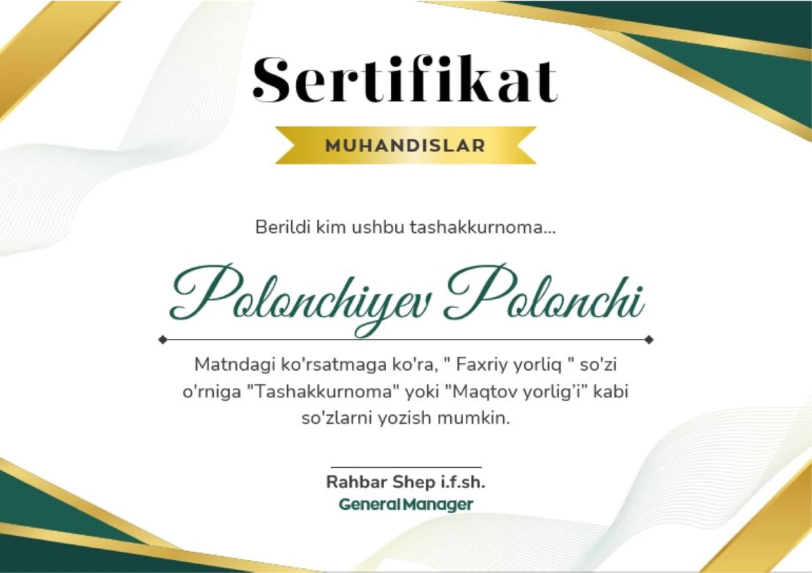 Sertifikat