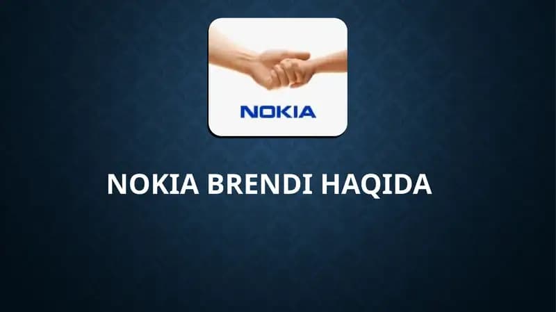 Nokia brendi haqida