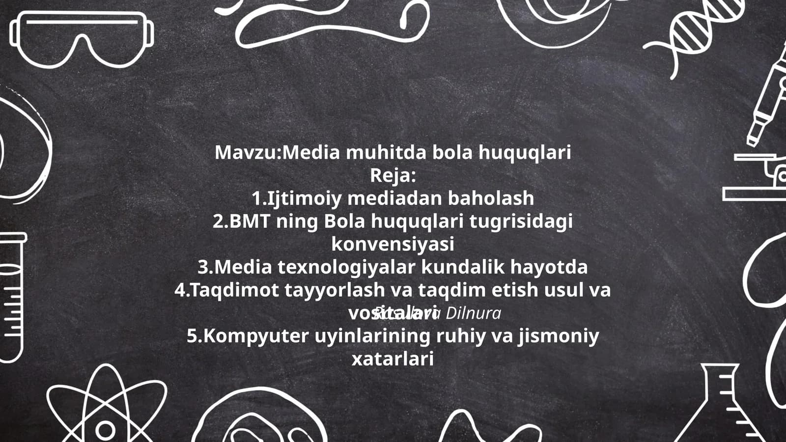 Media muhitda bola huquqlari
