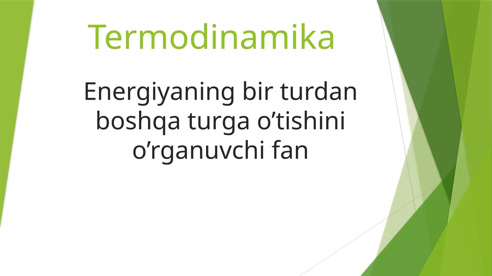 Termodinamika