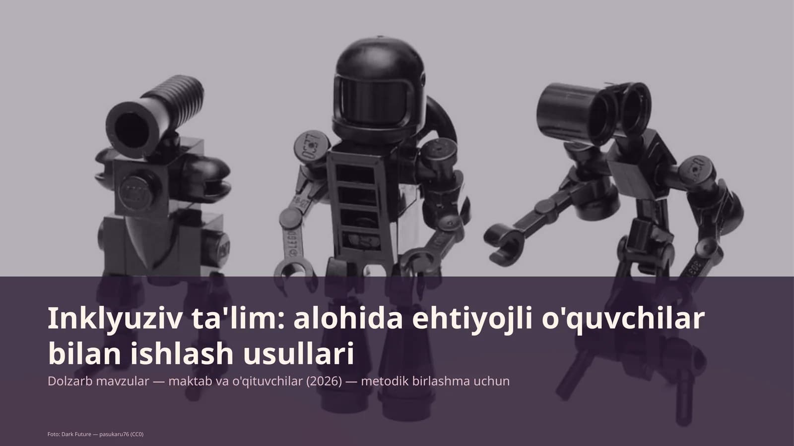 Inklyuziv ta'lim: alohida ehtiyojli o'quvchilar bilan ishlash usullari