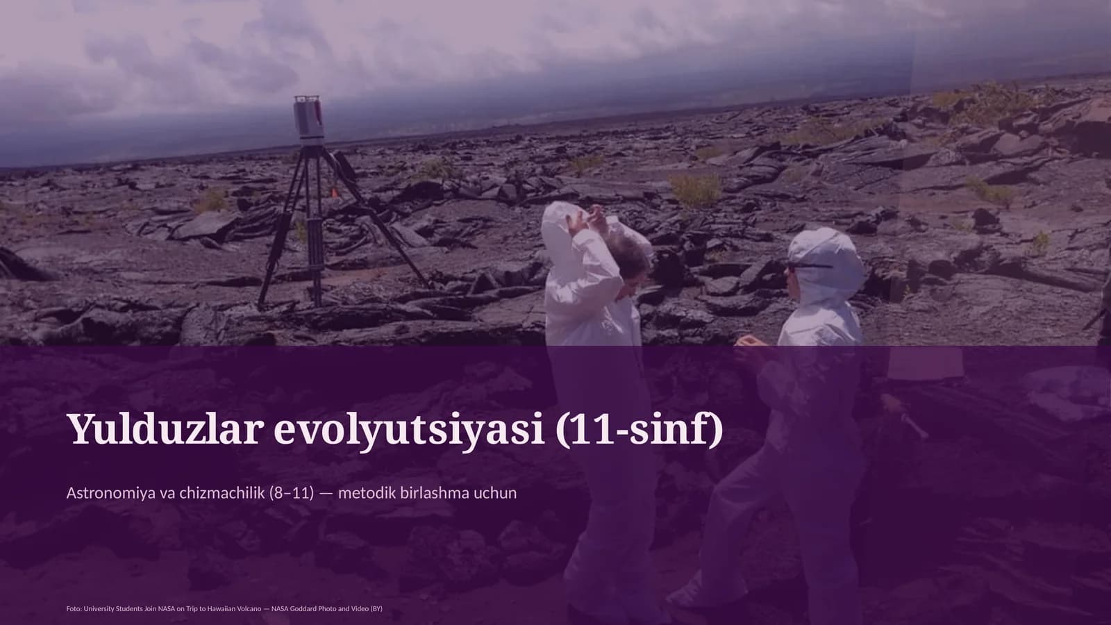 Yulduzlar evolyutsiyasi (11-sinf)