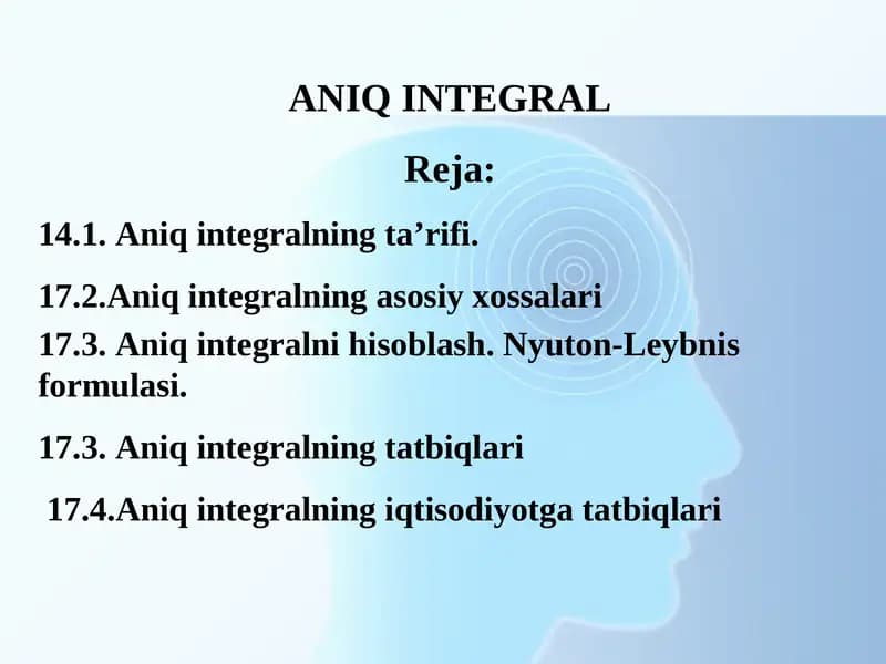 ANIQ INTEGRAL