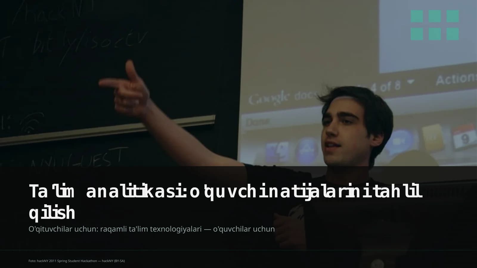 Ta'lim analitikasi: o'quvchi natijalarini tahlil qilish
