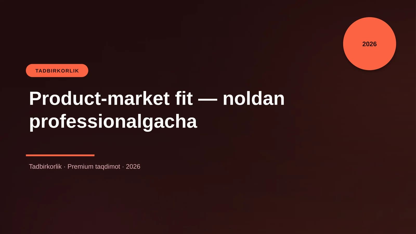 Product-market fit — noldan professionalgacha
