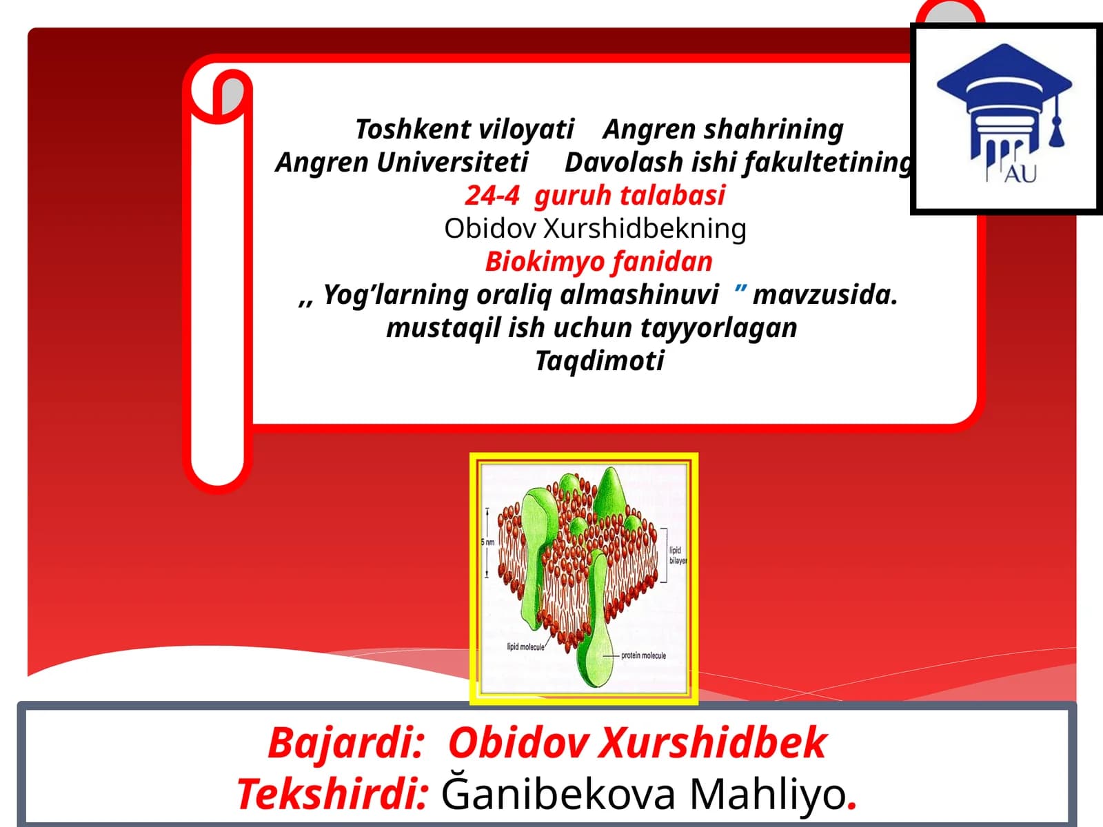 Yog’larning oraliq almashi nuvi
