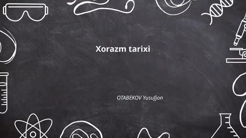 Xorazm tarixi