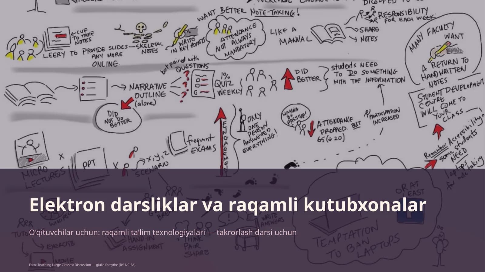 Elektron darsliklar va raqamli kutubxonalar