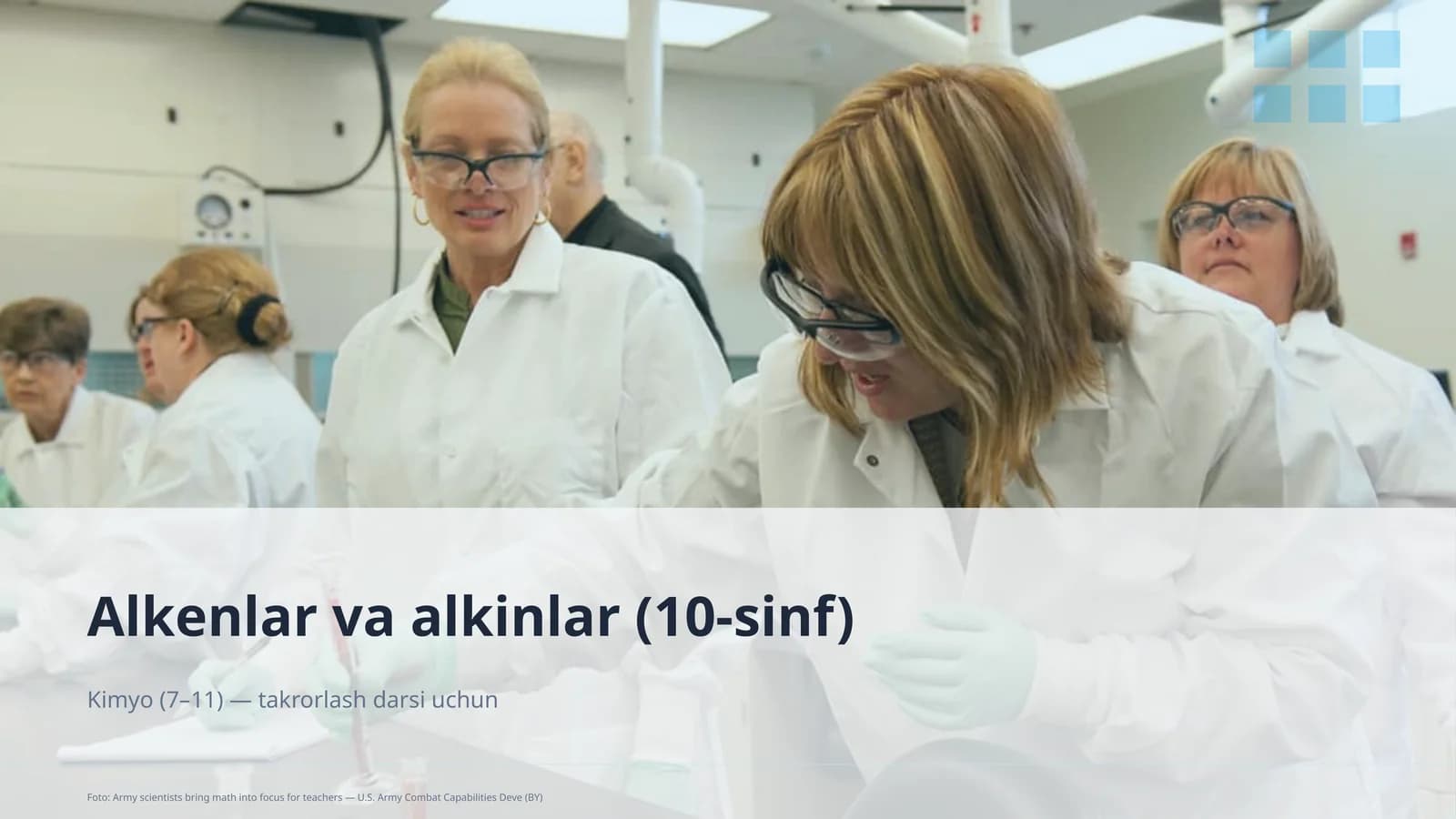Alkenlar va alkinlar (10-sinf)