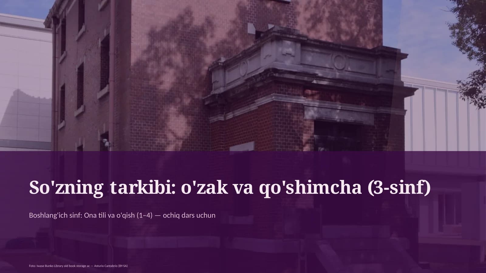 Maqsad va natijalar