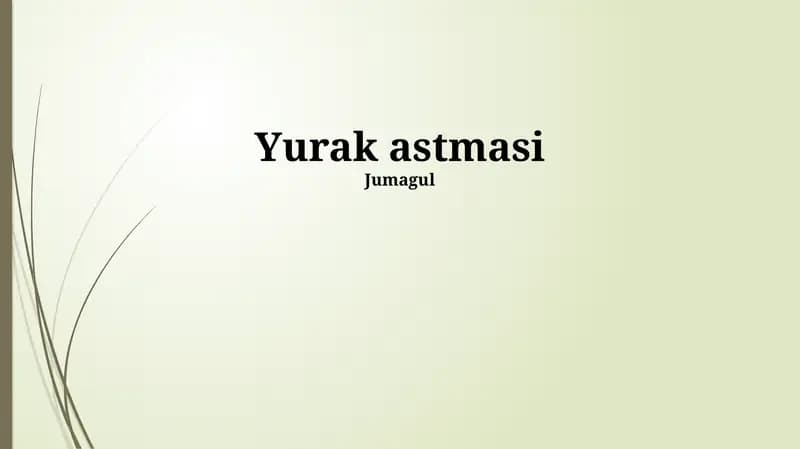 Yurak astmasi