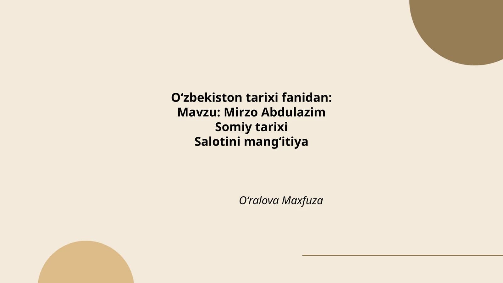 Mirzo Abdulazim