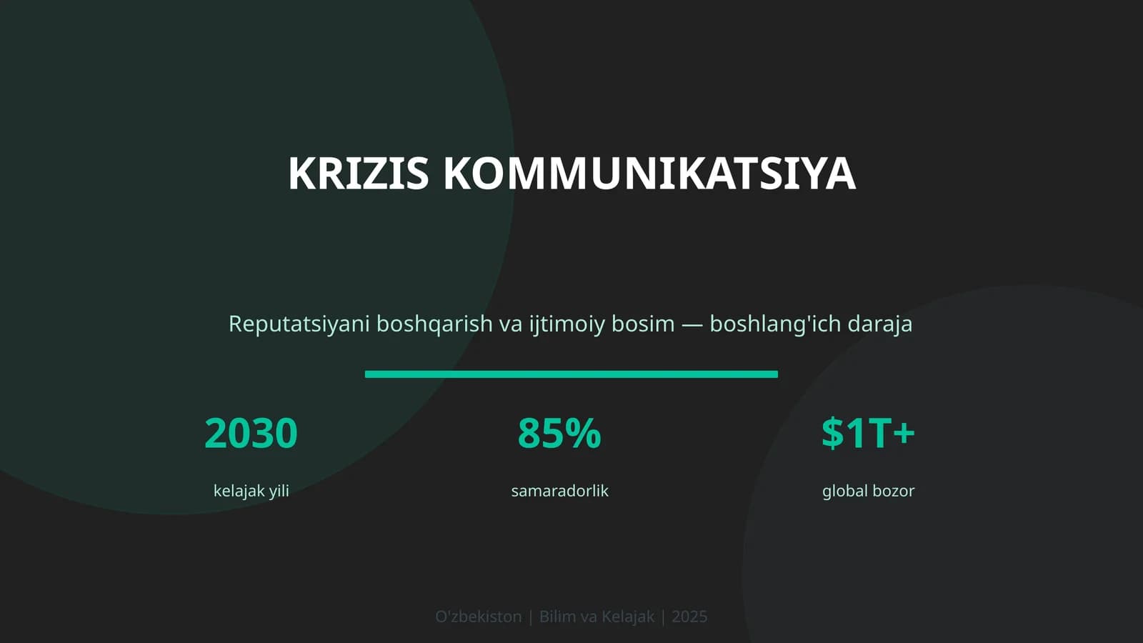 KRIZIS KOMMUNIKATSIYA