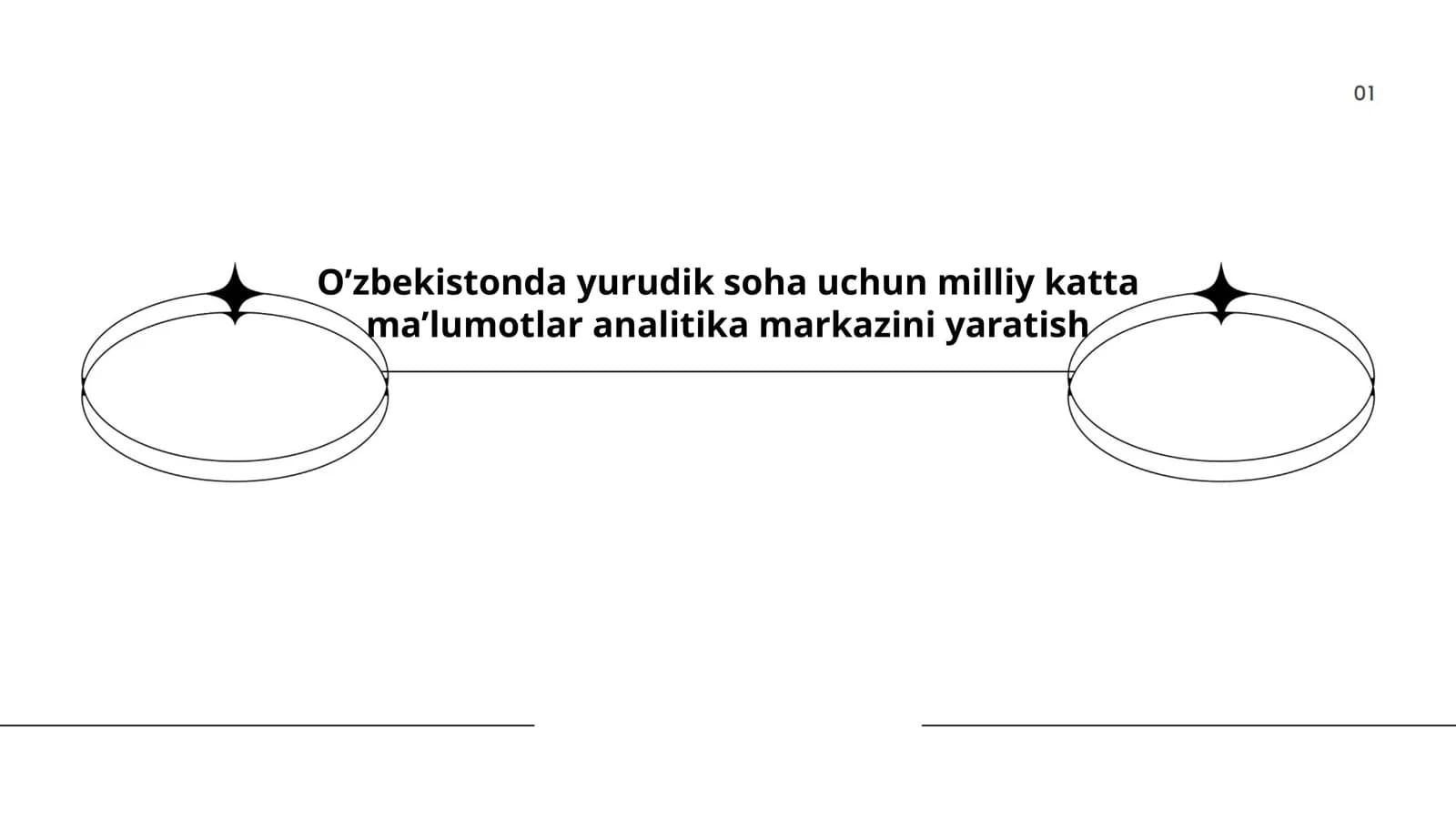 O’zbekistonda yurudik soha uchun milliy katta ma’lumotlar analitika markazini yaratish