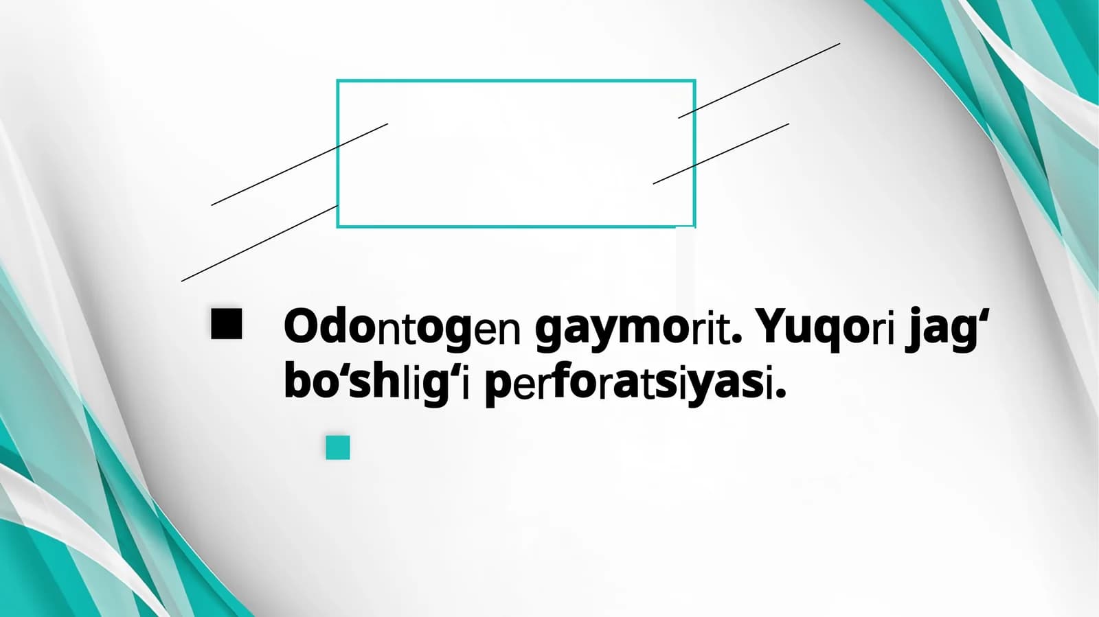 Odontogengaymorit