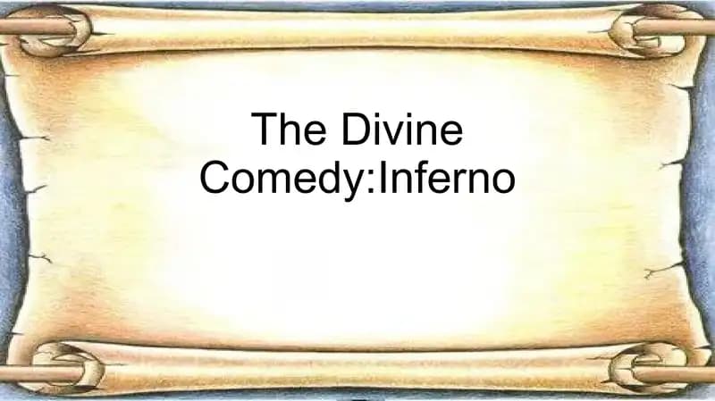The Divine Comedy Inferno