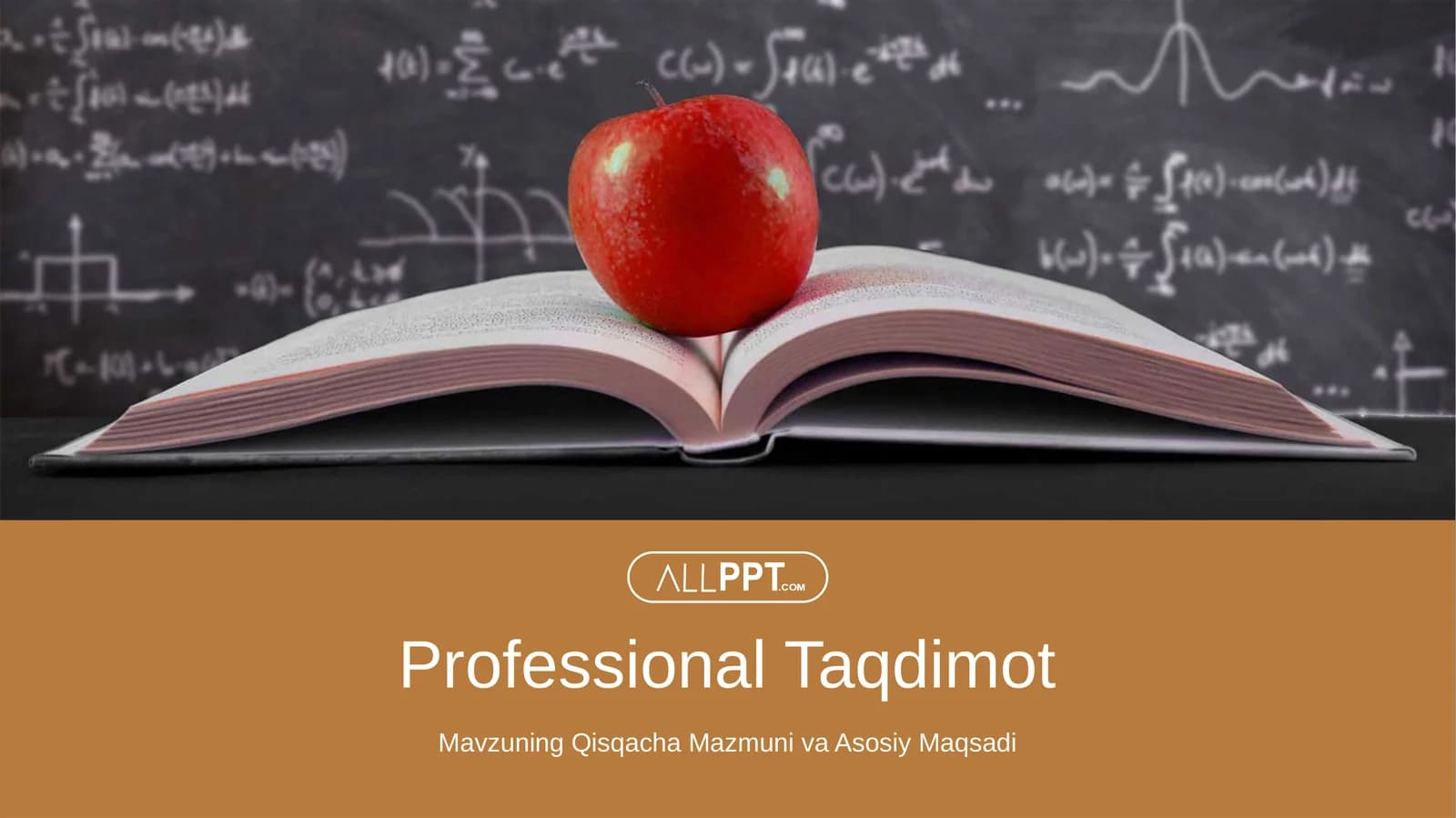 Red Apple Placed Books Taqdimoti (48 Slayd)