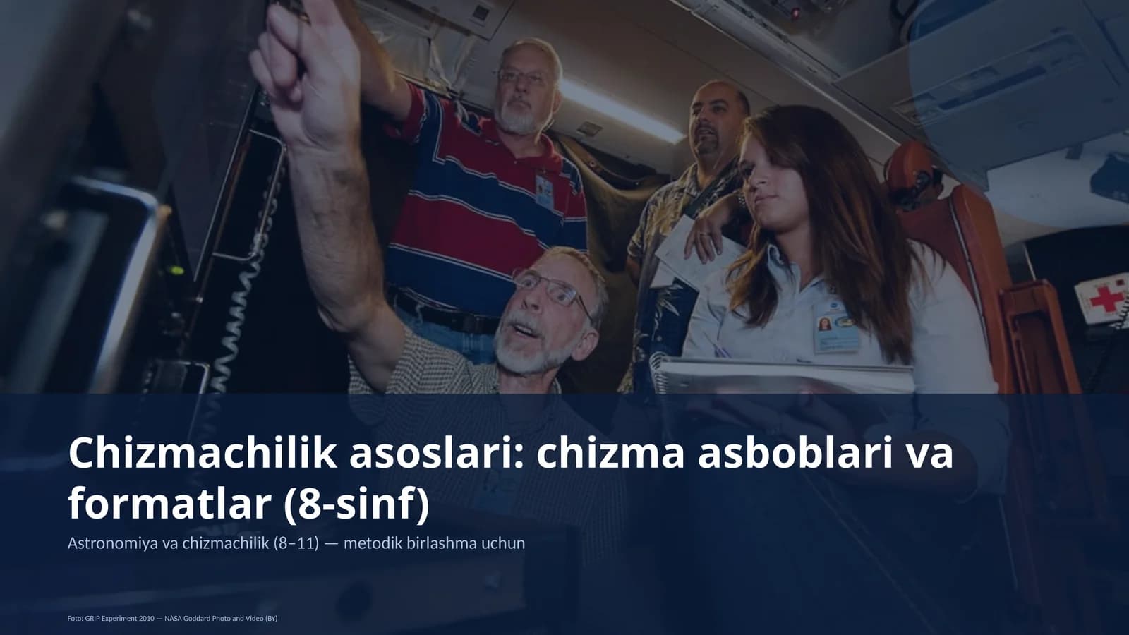Chizmachilik asoslari: chizma asboblari va formatlar (8-sinf)