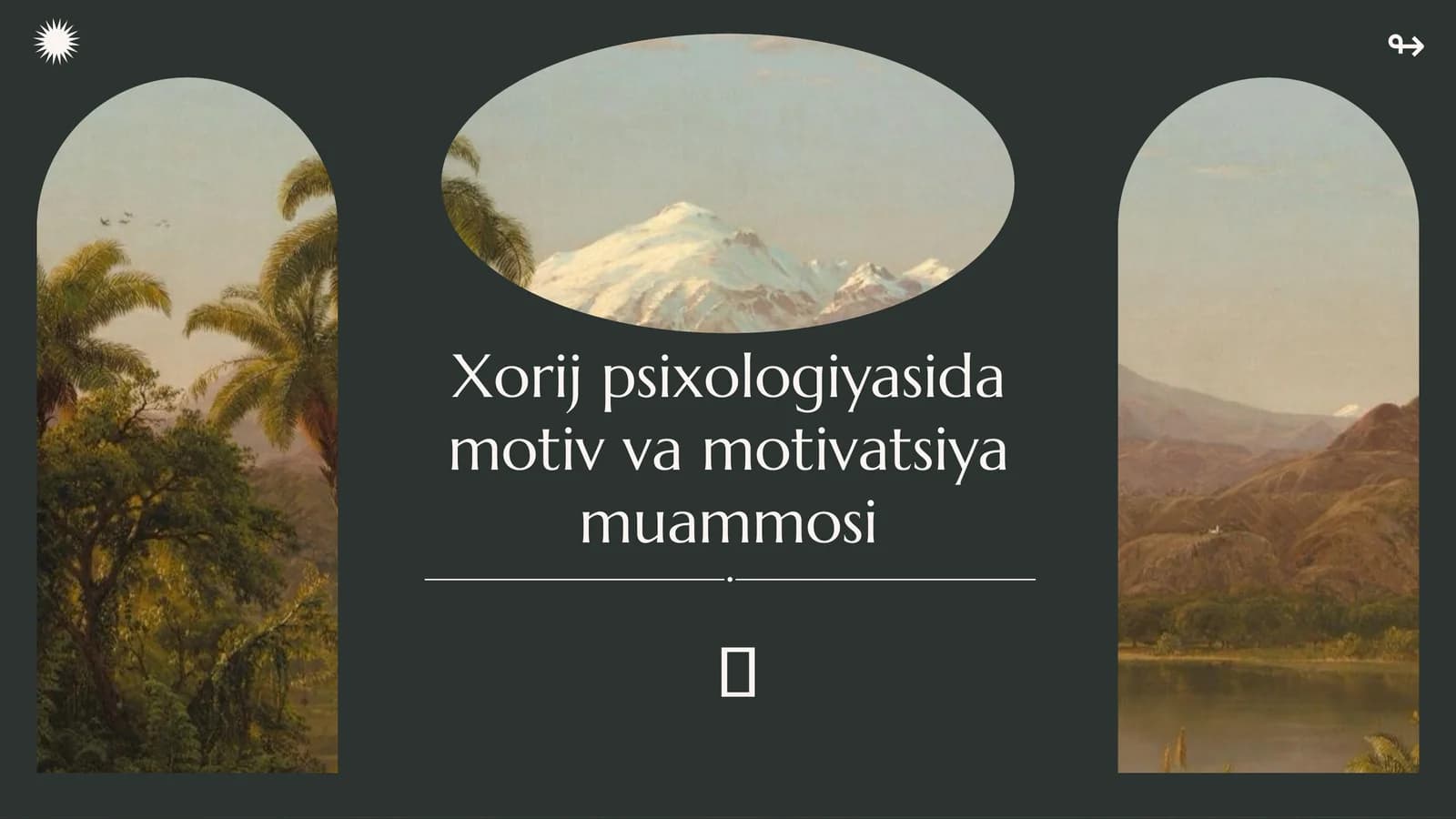 Xorij psixologiyasida motiv va motivatsiya muammosi