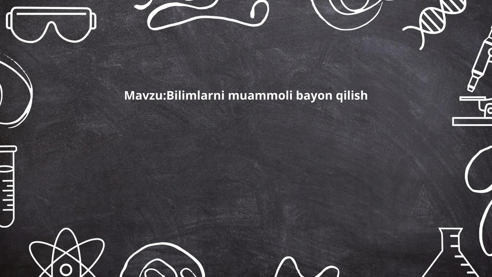 Muammoli bayon qilish nazariyasi