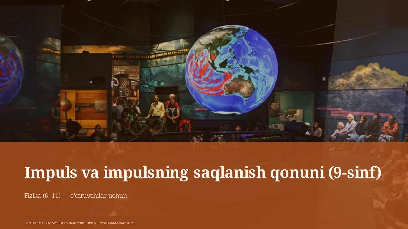 Impuls va impulsning saqlanish qonuni (9-sinf)