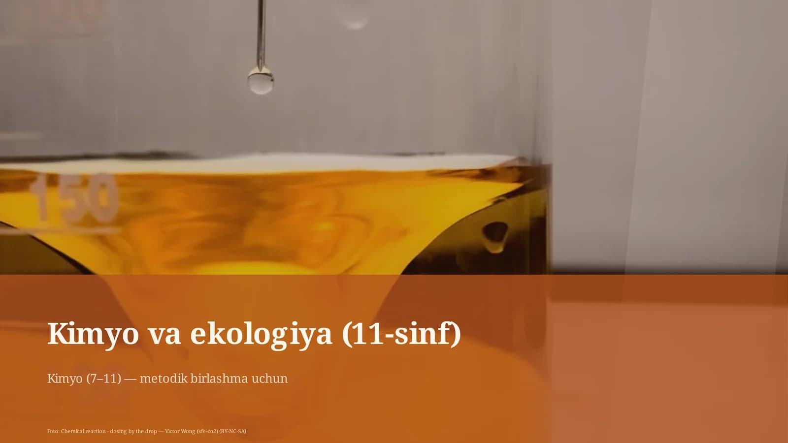 Kimyo va ekologiya (11-sinf)