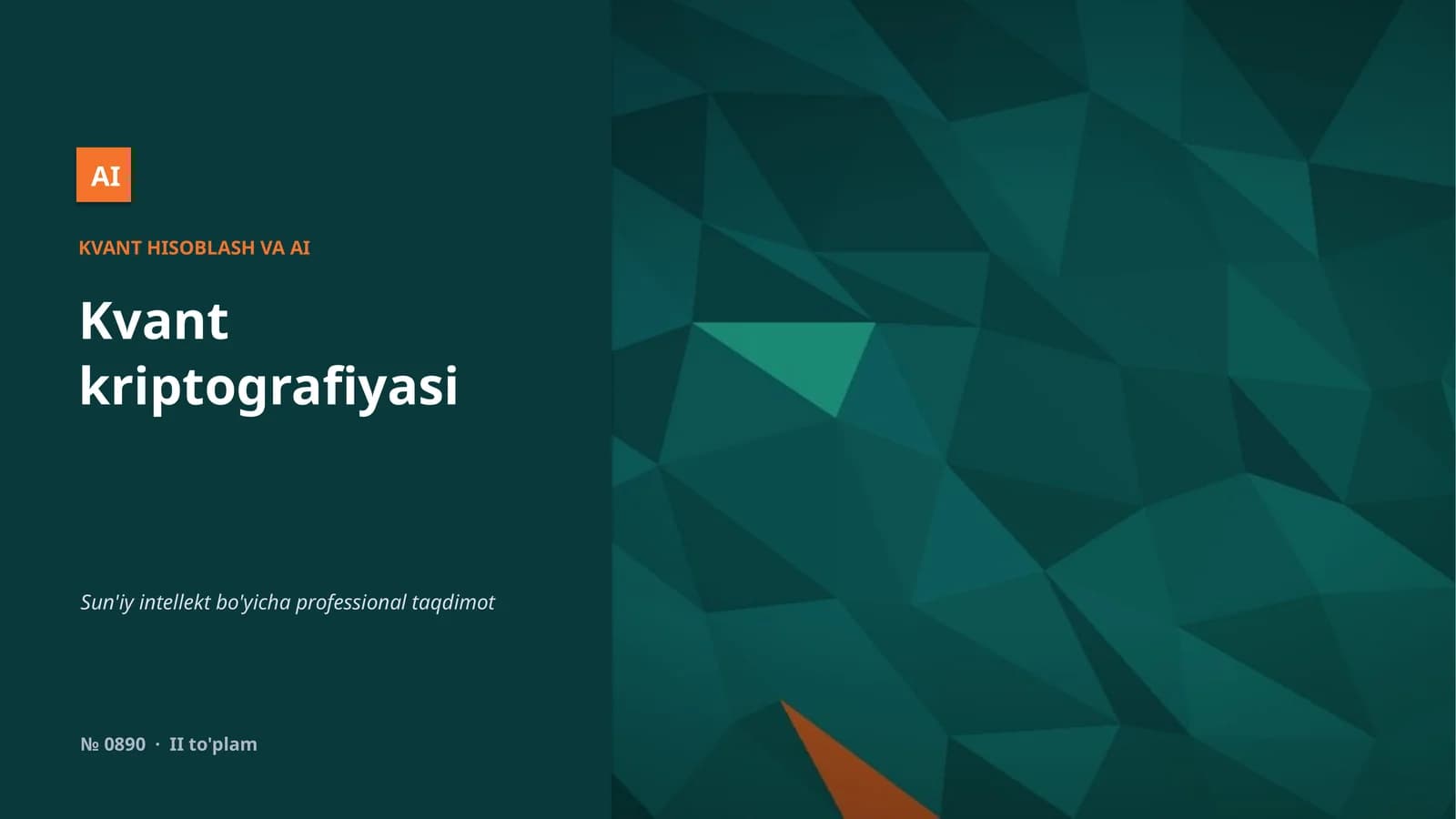 KVANT HISOBLASH VA AI