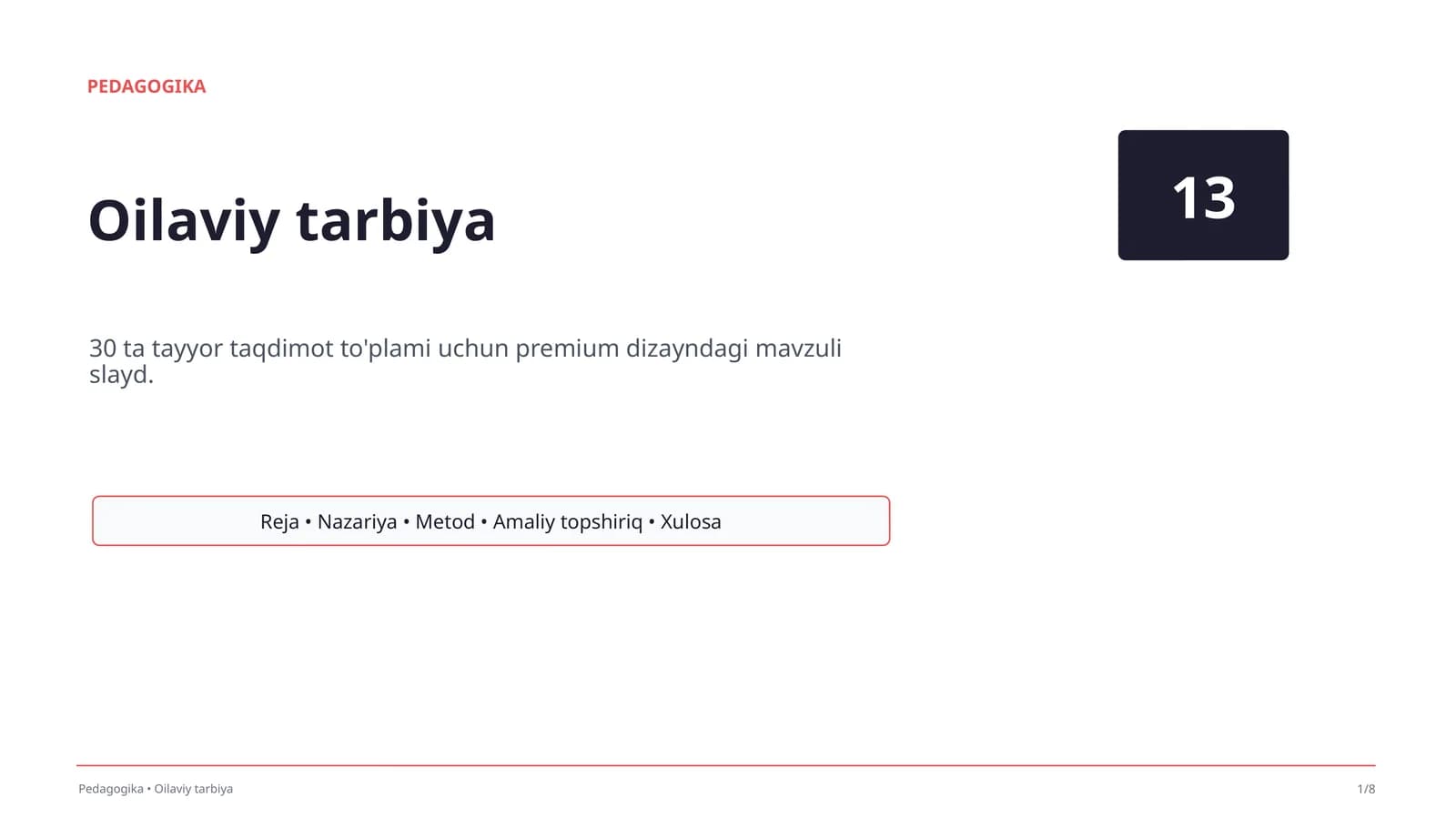 Oilaviy tarbiya