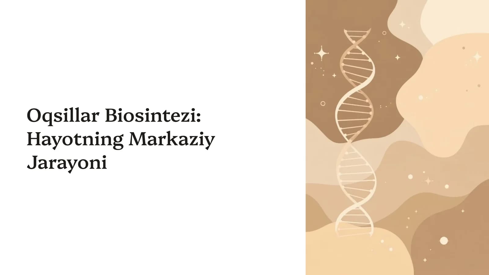 Oqsillar Biosintezi: Hayotning Markaziy Jarayoni